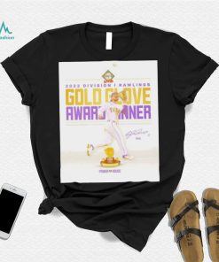 Dylan Crews 2023 Division I rawlings Gold Glove shirt