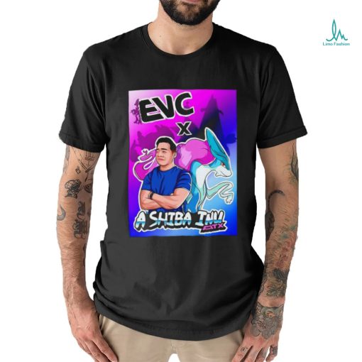 EVC X a Shiba Inu ATX game shirt