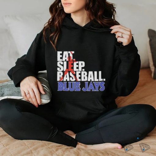 Eat Sleep Baseball Toronto Blue Jays 2023 Shirt