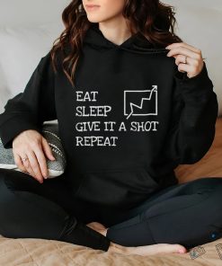 Eat sleep give it a shot repeat 2023 shirt