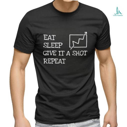 Eat sleep give it a shot repeat 2023 shirt