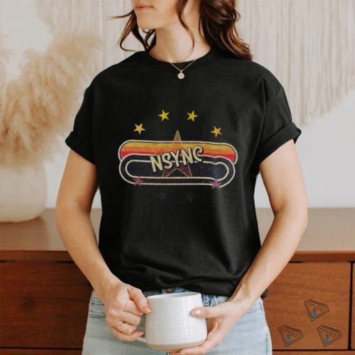 Ela Cute Office Girl Vintage Nsync T shirt