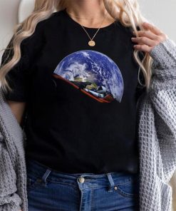 Elon Musk Wearing Spacex Starman New Shirt