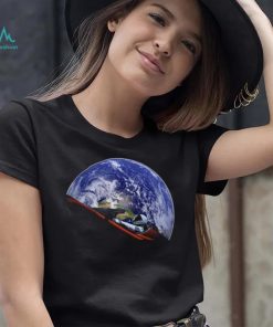 Elon Musk Wearing Spacex Starman New Shirt