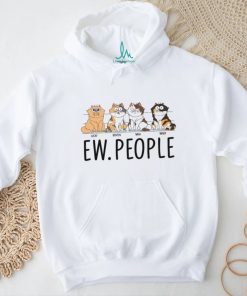 Ew People Funny Sitting Cat Gift For Cat Lovers Personalized T Shirt