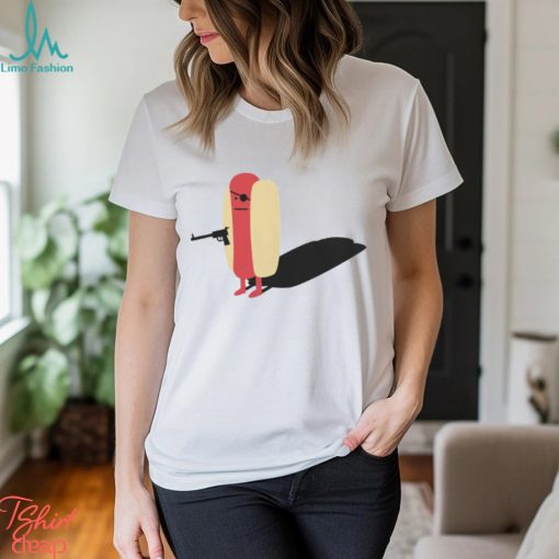 Eye Patch + Hot Dog = Brilliant T Shirt