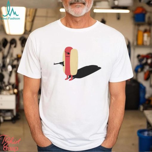 Eye Patch + Hot Dog = Brilliant T Shirt