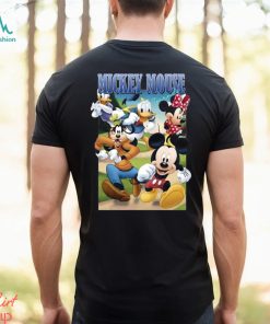 Famous Mickey Mouse Friends Figure Short Sleeve T Shirt Men Sweatshirt Unisex