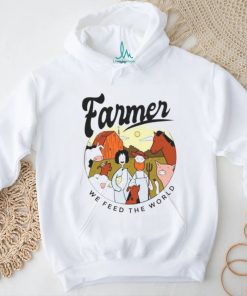 Farmer we feed the world vintage shirt