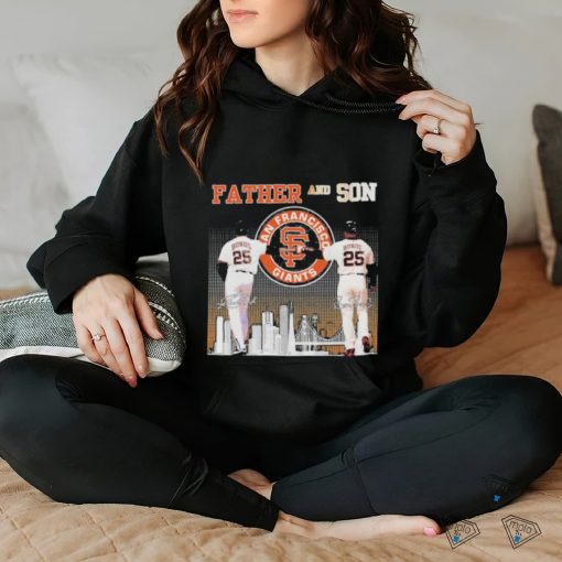 Father And Son San Francisco Giants Bonds Shirt