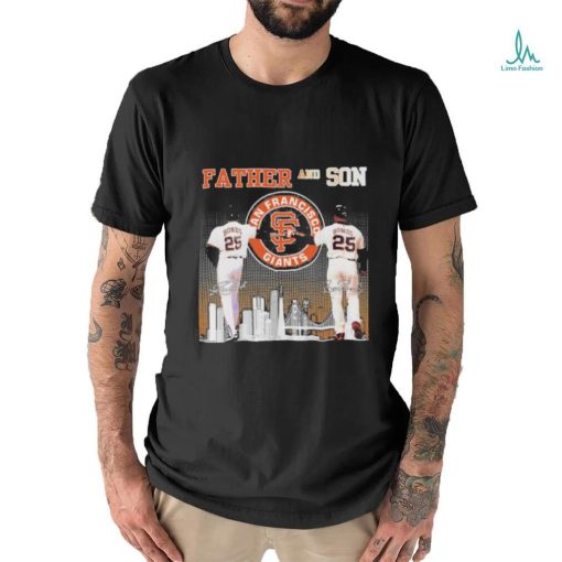 Father And Son San Francisco Giants Bonds Shirt