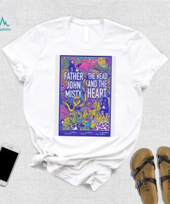 Father john misty 2023 tour art poster design t shirt