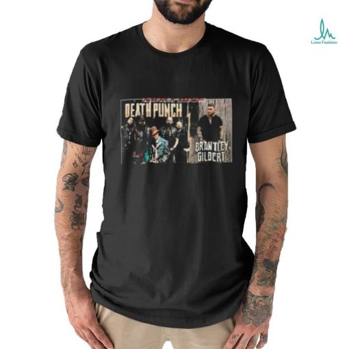Five Finger Death Punch And Brantley Gilbert US FALL Arena Tour Merch, 5FDP Tour 2022 T Shirt