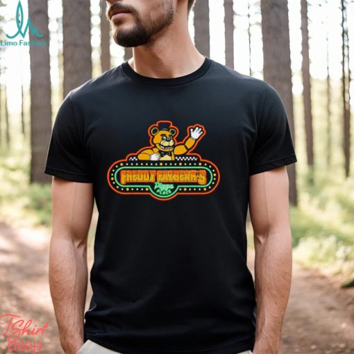 Five Nights at Freddy’s Fazbear’s Pizza Place logo shirt