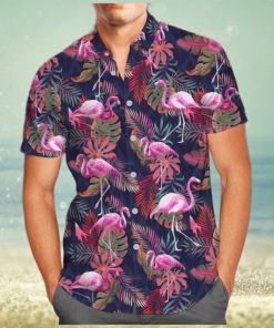 Flamingo Hawaiian Shirt Shorts