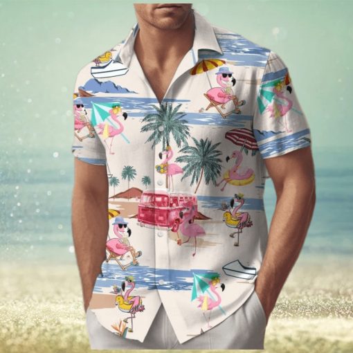 Flamingo Hawaiian Shirt