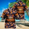 3D White Floral Skull Short Sleeve Summer Beach Hawaiian