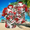 NCAA Kansas Jayhawks Hawaiian Shirt Stress Blessed Obsessed Beach Gift For Him