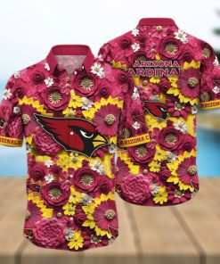 Floral Aloha NFL Arizona Cardinals Hawaiian Shirt Gift For Beach Vacation