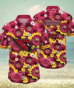 Floral Aloha NFL Arizona Cardinals Hawaiian Shirt Gift For Beach Vacation