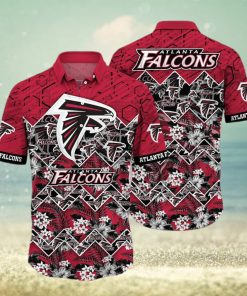 Floral Aloha NFL Atlanta Falcons Hawaiian Shirt Summer Beach Gift