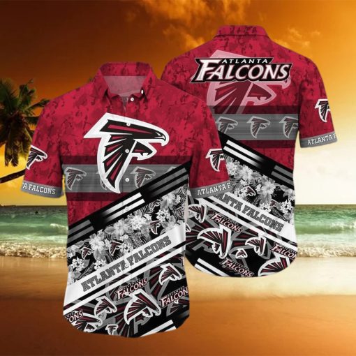 Floral Aloha NFL Atlanta Falcons Hawaiian Shirt Trendy Summer Gift