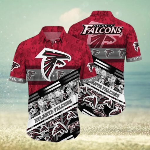 Floral Aloha NFL Atlanta Falcons Hawaiian Shirt Trendy Summer Gift