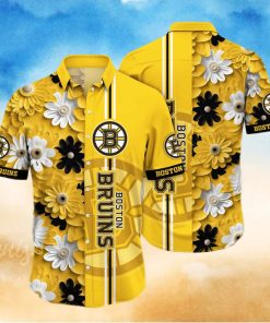 Floral Aloha NHL Boston Bruins Hawaiian Shirt Gift For Beach Vacation