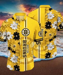 Floral Aloha NHL Boston Bruins Hawaiian Shirt Gift For Beach Vacation