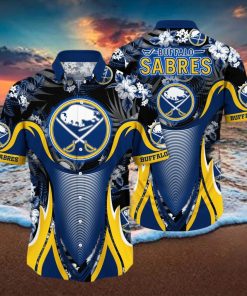 Floral Aloha NHL Buffalo Sabres Hawaiian Shirt Gift For Hockey Players