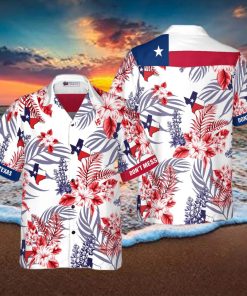 Floral Bluebonnet Dont Mess with Texas Hawaiian Shirt