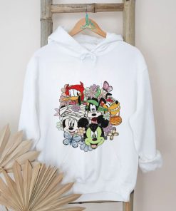 Floral Disney Halloween Gift For Fan T Shirt, hoodie, sweater, long sleeve and tank top Floral Disney Halloween Gift For Fan T Shirt