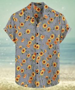 Floral Hawaiian Shirt Casual Button Down Short Sleeve Aloha Beach Shirts