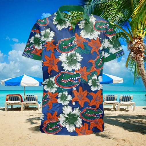 Floral Summer NCAA Florida Gators Hawaiian Shirt Gift For Beach Trip