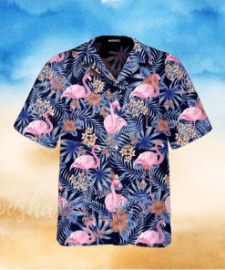 Flower Pink Flamingo Summer Hawaiian Shirt