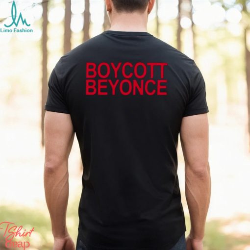 Formation World Tour Boycott Beyonce shirt