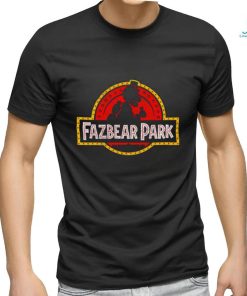 Freddy Fazbear X Jurassic Park Fazbear Par logo shirt