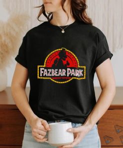 Freddy Fazbear X Jurassic Park Fazbear Par logo shirt