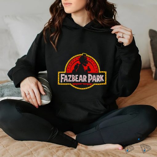Freddy Fazbear X Jurassic Park Fazbear Par logo shirt