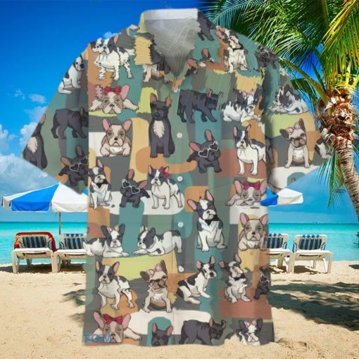 French Bulldog For Dog Lover All Printed 3d Hawaiian Shirt For Men Women