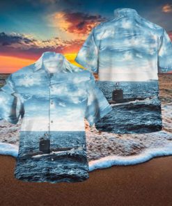 French Submarine Perle Hawaiian Shirt