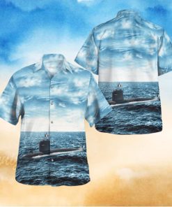 French Submarine Perle Hawaiian Shirt