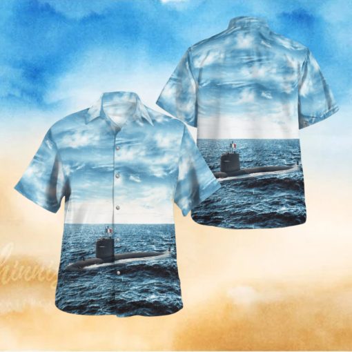 French Submarine Perle Hawaiian Shirt