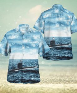 French Submarine Perle Hawaiian Shirt