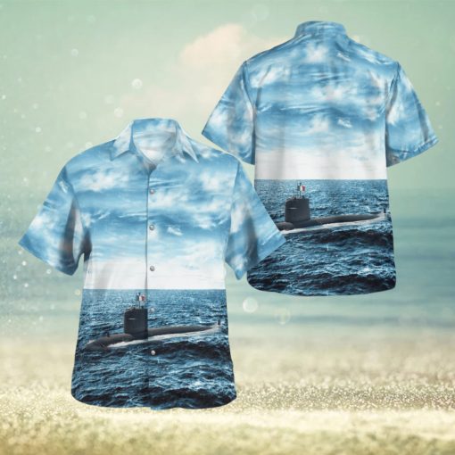 French Submarine Perle Hawaiian Shirt