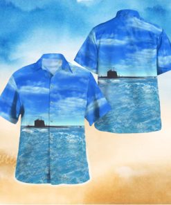 French Submarine Rubis Hawaiian Shirt