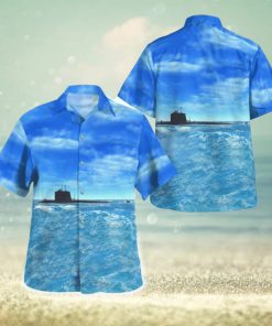 French Submarine Rubis Hawaiian Shirt