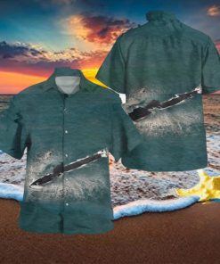 French Submarine Suffren Hawaiian Shirt