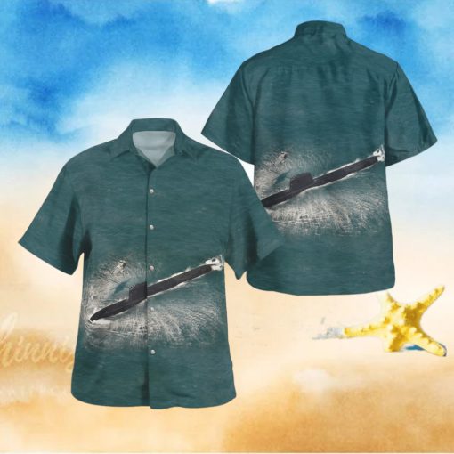 French Submarine Suffren Hawaiian Shirt