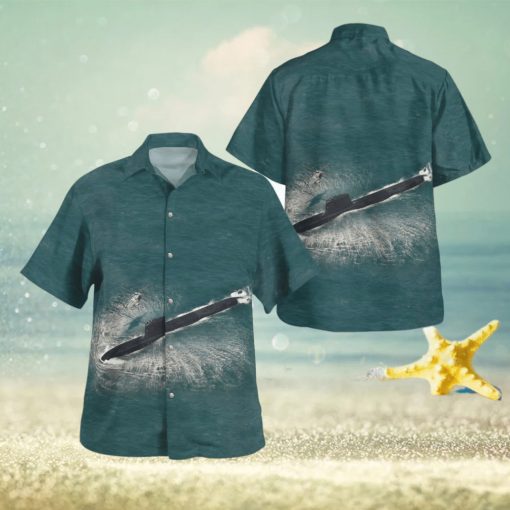 French Submarine Suffren Hawaiian Shirt